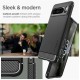 Husa Spigen Rugged Armor pentru Google Pixel 8 Pro Negru Mat (Pixel 8 Pro, ACS06314) by www.silkase.ro