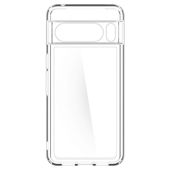 Husa Spigen Ultra Hybrid compatibila cu Google Pixel 8 Pro Crystal Clear (Pixel 8 Pro, ACS06315) by www.silkase.ro