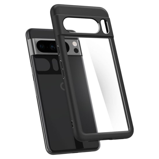 Carcasa Spigen, Ultra Hybrid, pentru Google Pixel 8 Pro, Matte Black (Spigen, Pixel 8 Pro) by www.silkase.ro Carcasa Spigen, Ultra Hybrid, pentru Google Pixel 8 Pro, Matte Black (Pixel 8 Pro, ACS06317) by www.silkase.ro