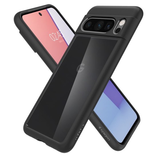 Carcasa Spigen, Ultra Hybrid, pentru Google Pixel 8 Pro, Matte Black (Spigen, Pixel 8 Pro) by www.silkase.ro Carcasa Spigen, Ultra Hybrid, pentru Google Pixel 8 Pro, Matte Black (Pixel 8 Pro, ACS06317) by www.silkase.ro