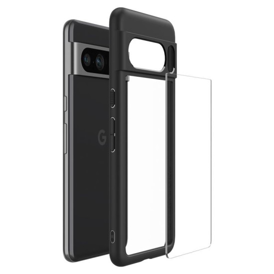 Carcasa Spigen, Ultra Hybrid, pentru Google Pixel 8 Pro, Matte Black (Spigen, Pixel 8 Pro) by www.silkase.ro Carcasa Spigen, Ultra Hybrid, pentru Google Pixel 8 Pro, Matte Black (Pixel 8 Pro, ACS06317) by www.silkase.ro