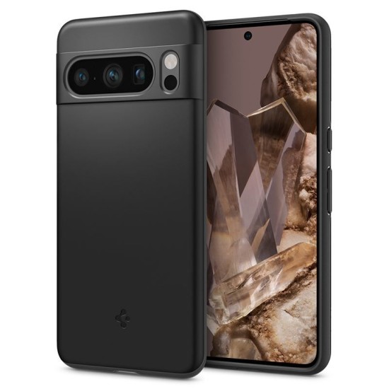 Husa din plastic Spigen pentru telefon mobil, mata, ultra-subtire, protector pentru camera, neagra, compatibila cu: Google Pixel 8 Pro (Spigen, Pixel 8 Pro) by www.silkase.ro Husa din plastic Spigen pentru telefon mobil, mata, ultra-subtire, protector pentru camera, neagra, compatibila cu: Google Pixel 8 Pro (Pixel 8 Pro, ACS06325) by www.silkase.ro