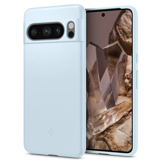 Husa slim Spigen Thin Fit compatibila cu Google Pixel 8 Pro Blue (Pixel 8 Pro, ACS06327) by www.silkase.ro