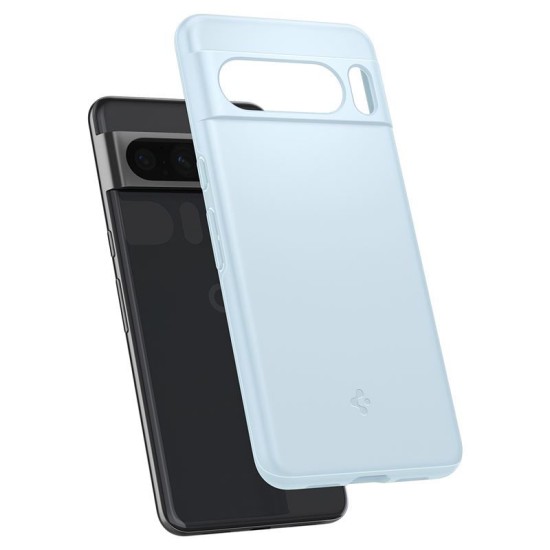 Husa slim Spigen Thin Fit compatibila cu Google Pixel 8 Pro Blue (Pixel 8 Pro, ACS06327) by www.silkase.ro