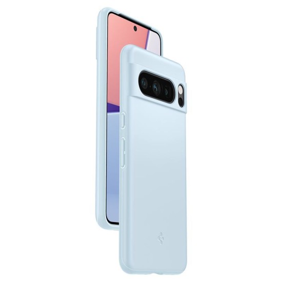 Husa slim Spigen Thin Fit compatibila cu Google Pixel 8 Pro Blue (Pixel 8 Pro, ACS06327) by www.silkase.ro