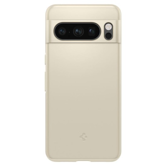 Husa Spigen Thin Fit pentru Google Pixel 8 Pro, Beige (Pixel 8 Pro, ACS06328) by www.silkase.ro