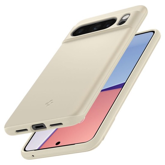 Husa Spigen Thin Fit pentru Google Pixel 8 Pro, Beige (Pixel 8 Pro, ACS06328) by www.silkase.ro
