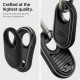 Carcasa Spigen Rugged Armor compatibila cu Samsung Galaxy SmartTag 2 Matte Black (Ingredi, ACS06271) by www.silkase.ro