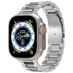 Curea, Spigen, Inox, Pentru Apple Watch 49/45/44/42 mm, Argintiu