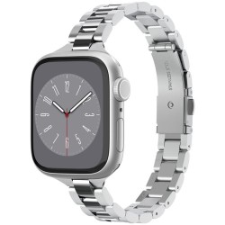 Curea Smartwatch pentru Apple Watch, Spigen, Otel, Band Modern Fit 316L, 41/40/38 mm, Argintiu