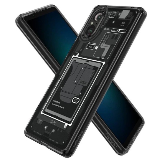 Husa Spigen Ultra Hybrid compatibila cu Sony Xperia 5 V Zero One (Xperia 5 V, ACS06358) by www.silkase.ro