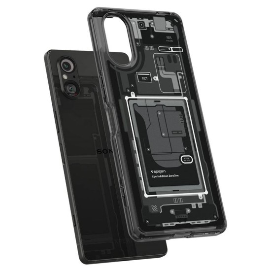 Husa Spigen Ultra Hybrid compatibila cu Sony Xperia 5 V Zero One (Xperia 5 V, ACS06358) by www.silkase.ro