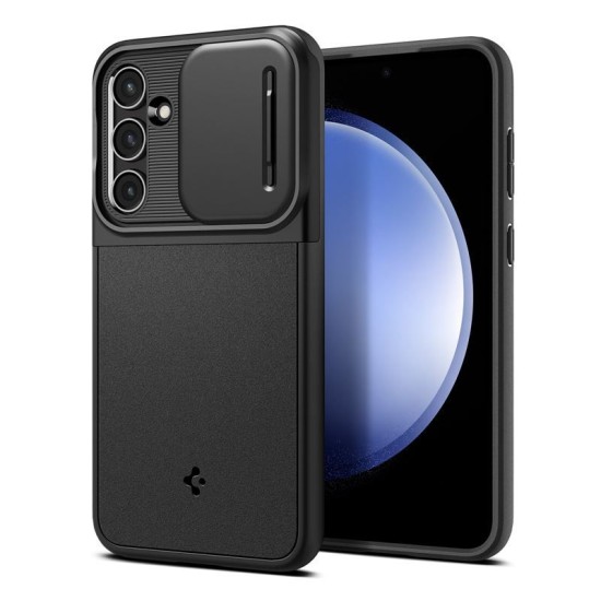 Husa Spigen Optik Armor compatibila cu Samsung Galaxy S23 FE Black (Spigen, S23 FE) by www.silkase.ro Husa Spigen Optik Armor compatibila cu Samsung Galaxy S23 FE Black (S23 FE, ACS06380) by www.silkase.ro