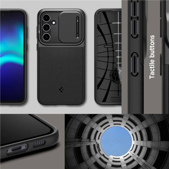 Husa Spigen Optik Armor compatibila cu Samsung Galaxy S23 FE Black (Spigen, S23 FE) by www.silkase.ro Husa Spigen Optik Armor compatibila cu Samsung Galaxy S23 FE Black (S23 FE, ACS06380) by www.silkase.ro