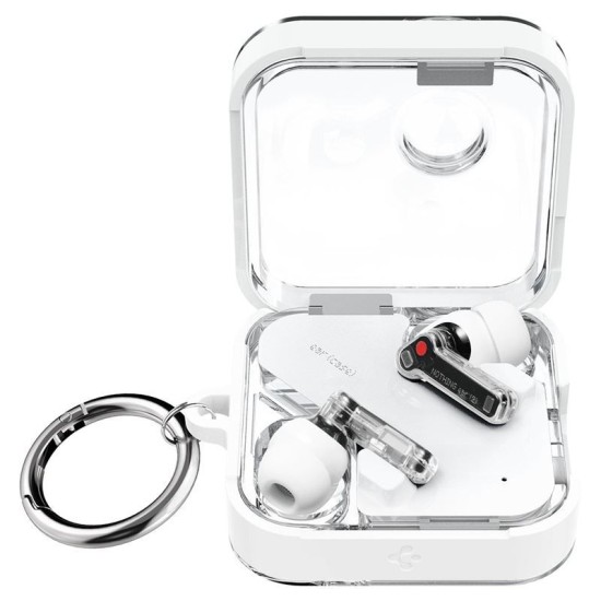 Husa Spigen Ultra Hybrid compatibila cu Nothing Ear 2 White (Spigen, Ingredi) by www.silkase.ro Husa Spigen Ultra Hybrid compatibila cu Nothing Ear 2 White (Ingredi, ACS06434) by www.silkase.ro