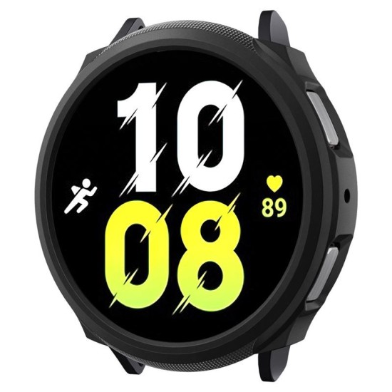 Husa Spigen Liquid Air compatibila cu Samsung Galaxy Watch 6 40mm Matte Black (Spigen, Ingredi) by www.silkase.ro Husa Spigen Liquid Air compatibila cu Samsung Galaxy Watch 6 40mm Matte Black (Ingredi, ACS06393) by www.silkase.ro