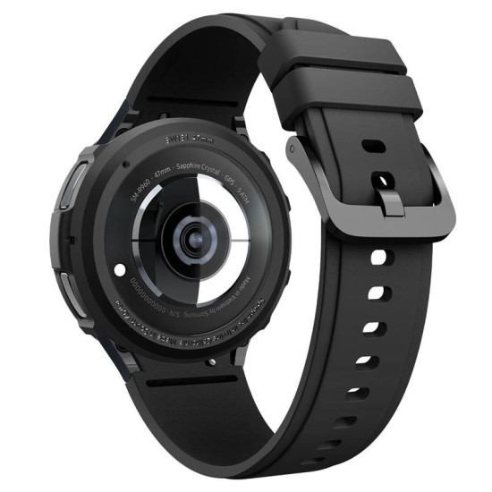 Husa Spigen Liquid Air compatibila cu Samsung Galaxy Watch 6 Classic 47mm Matte Black (Spigen, Ingredi) by www.silkase.ro Husa Spigen Liquid Air compatibila cu Samsung Galaxy Watch 6 Classic 47mm Matte Black (Ingredi, ACS06394) by www.silkase.ro