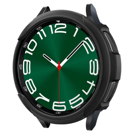 Husa Spigen Liquid Air compatibila cu Samsung Galaxy Watch 6 Classic 47mm Matte Black (Spigen, Ingredi) by www.silkase.ro Husa Spigen Liquid Air compatibila cu Samsung Galaxy Watch 6 Classic 47mm Matte Black (Ingredi, ACS06394) by www.silkase.ro