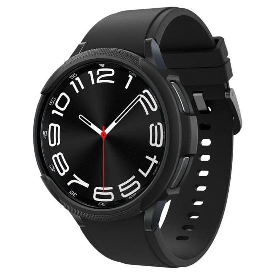 Husa Spigen Liquid Air compatibila cu Samsung Galaxy Watch 6 Classic 43mm Matte Black (Spigen, Ingredi) by www.silkase.ro Husa Spigen Liquid Air compatibila cu Samsung Galaxy Watch 6 Classic 43mm Matte Black (Ingredi, ACS06395) by www.silkase.ro