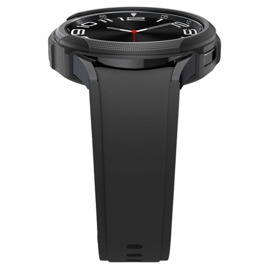 Husa Spigen Liquid Air compatibila cu Samsung Galaxy Watch 6 Classic 43mm Matte Black (Spigen, Ingredi) by www.silkase.ro Husa Spigen Liquid Air compatibila cu Samsung Galaxy Watch 6 Classic 43mm Matte Black (Ingredi, ACS06395) by www.silkase.ro