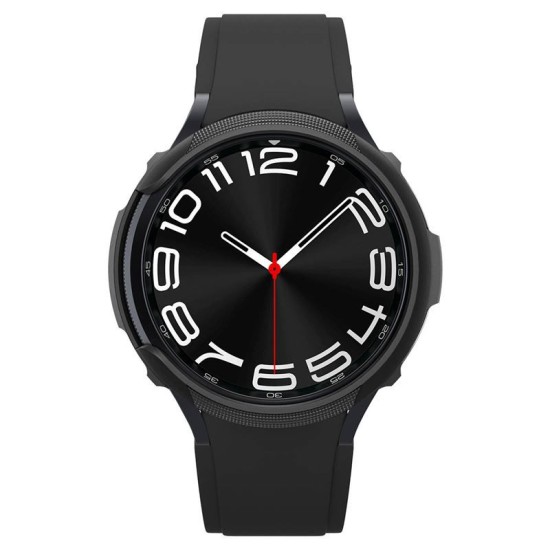 Husa Spigen Liquid Air compatibila cu Samsung Galaxy Watch 6 Classic 43mm Matte Black (Spigen, Ingredi) by www.silkase.ro Husa Spigen Liquid Air compatibila cu Samsung Galaxy Watch 6 Classic 43mm Matte Black (Ingredi, ACS06395) by www.silkase.ro
