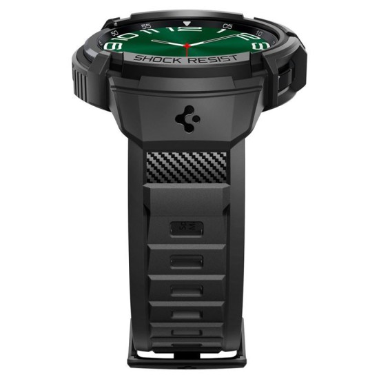 Husa Spigen Rugged Armor Pro compatibila cu Samsung Galaxy Watch 6 Classic 47mm Matte Black (Spigen, Ingredi) by www.silkase.ro Husa Spigen Rugged Armor Pro compatibila cu Samsung Galaxy Watch 6 Classic 47mm Matte Black (Ingredi, ACS06488) by www.silkase.ro