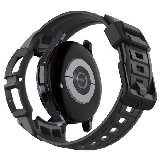Husa Spigen Rugged Armor Pro compatibila cu Samsung Galaxy Watch 6 Classic 47mm Matte Black (Spigen, Ingredi) by www.silkase.ro Husa Spigen Rugged Armor Pro compatibila cu Samsung Galaxy Watch 6 Classic 47mm Matte Black (Ingredi, ACS06488) by www.silkase.ro