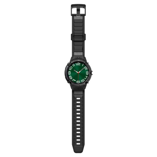 Husa Spigen Rugged Armor Pro compatibila cu Samsung Galaxy Watch 6 Classic 47mm Matte Black (Spigen, Ingredi) by www.silkase.ro Husa Spigen Rugged Armor Pro compatibila cu Samsung Galaxy Watch 6 Classic 47mm Matte Black (Ingredi, ACS06488) by www.silkase.ro