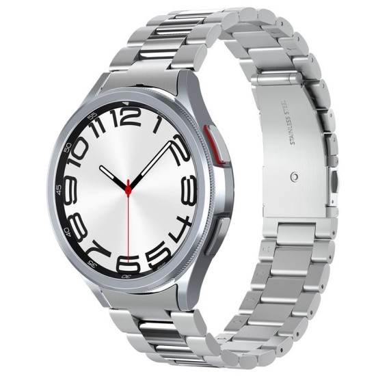 Curea otel inoxidabil Spigen Modern Fit compatibila cu Samsung Galaxy Watch 6 Classic 47mm Silver (Spigen, Ingredi) by www.silkase.ro Curea otel inoxidabil Spigen Modern Fit compatibila cu Samsung Galaxy Watch 6 Classic 47mm Silver (Ingredi, AMP06489) by www.silkase.ro