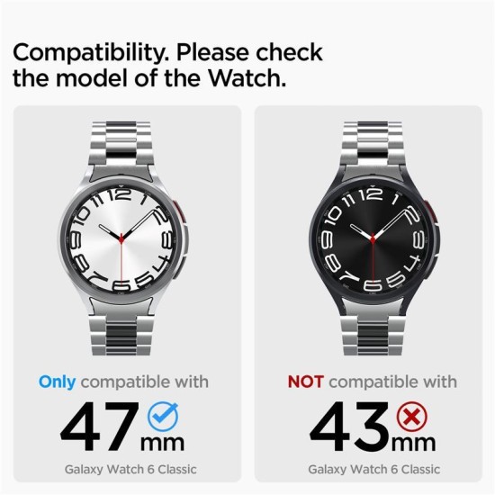 Curea otel inoxidabil Spigen Modern Fit compatibila cu Samsung Galaxy Watch 6 Classic 47mm Silver (Spigen, Ingredi) by www.silkase.ro Curea otel inoxidabil Spigen Modern Fit compatibila cu Samsung Galaxy Watch 6 Classic 47mm Silver (Ingredi, AMP06489) by www.silkase.ro