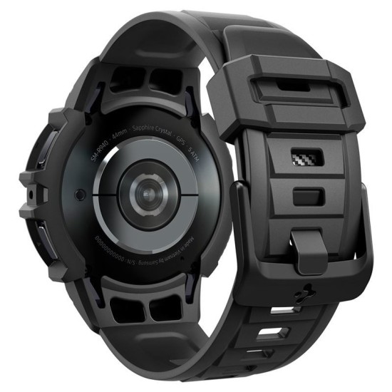 Husa Spigen Rugged Armor Pro compatibila cu Samsung Galaxy Watch 6 44mm Matte Black (Spigen, Ingredi) by www.silkase.ro Husa Spigen Rugged Armor Pro compatibila cu Samsung Galaxy Watch 6 44mm Matte Black (Ingredi, ACS06496) by www.silkase.ro