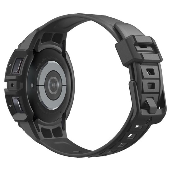 Husa Spigen Rugged Armor Pro compatibila cu Samsung Galaxy Watch 6 44mm Matte Black (Spigen, Ingredi) by www.silkase.ro Husa Spigen Rugged Armor Pro compatibila cu Samsung Galaxy Watch 6 44mm Matte Black (Ingredi, ACS06496) by www.silkase.ro