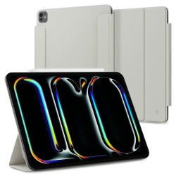 Husa tableta Spigen Air Skin Folio OneTap pentru iPad Pro 13" 7 gen. 2024 Gri