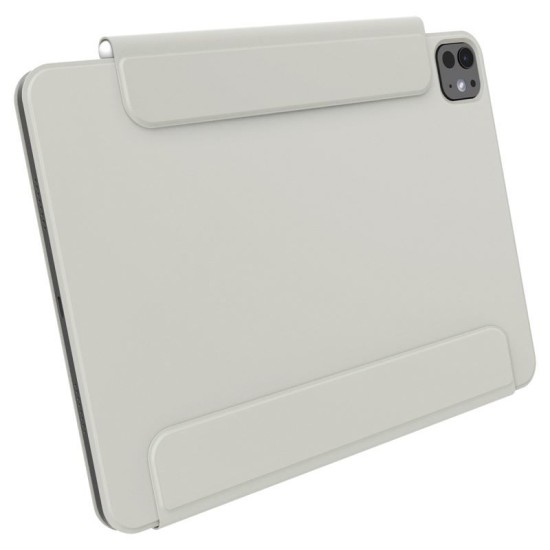 Husa tableta Spigen Air Skin Folio OneTap pentru iPad Pro 11" 5 gen. 2024 Gri (Ingredi, ACS06513) by www.silkase.ro