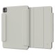 Husa tableta Spigen Air Skin Folio OneTap pentru iPad Pro 11" 5 gen. 2024 Gri (Ingredi, ACS06513) by www.silkase.ro