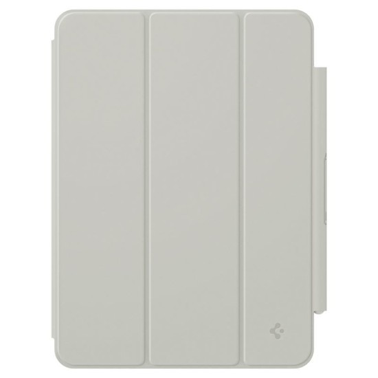 Husa tableta Spigen Air Skin Folio OneTap pentru iPad Pro 11" 5 gen. 2024 Gri (Ingredi, ACS06513) by www.silkase.ro