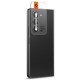 Set 2x3 protectii sticla camera foto Spigen Optik EZ FIT compatibil cu Samsung Galaxy Z Fold 5 Black (Ingredi, AGL06524) by www.silkase.ro