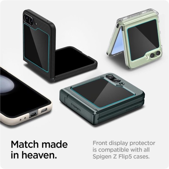 Set 2 folii sticla cu sistem de montare Spigen GLAStR EZ FIT compatibil cu Samsung Galaxy Z Flip 5 (Spigen, Ingredi) by www.silkase.ro Set 2 folii sticla cu sistem de montare Spigen GLAStR EZ FIT compatibil cu Samsung Galaxy Z Flip 5 (Ingredi, AGL06525) by www.silkase.ro