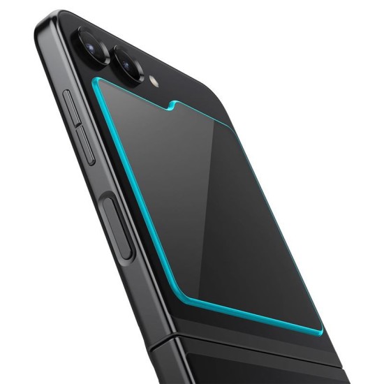 Set 2 folii sticla cu sistem de montare Spigen GLAStR EZ FIT compatibil cu Samsung Galaxy Z Flip 5 (Spigen, Ingredi) by www.silkase.ro Set 2 folii sticla cu sistem de montare Spigen GLAStR EZ FIT compatibil cu Samsung Galaxy Z Flip 5 (Ingredi, AGL06525) by www.silkase.ro