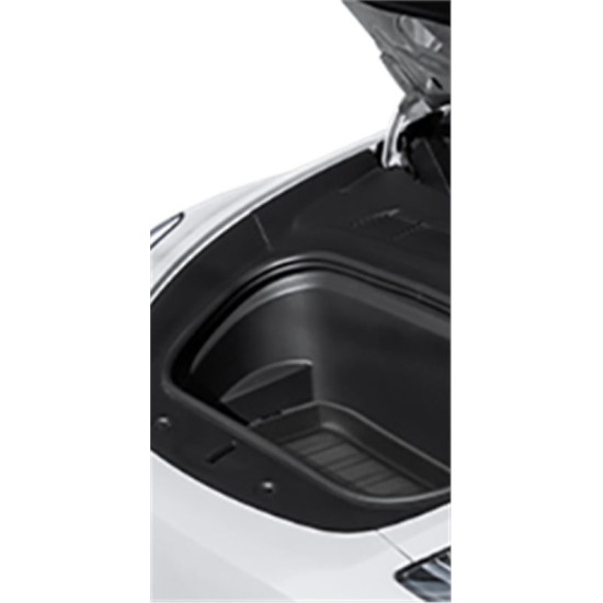 Covoras portbagaj fata (frunk) Spigen pentru Tesla Model Y, negru (Accesorii auto, ACP06529) by www.silkase.ro