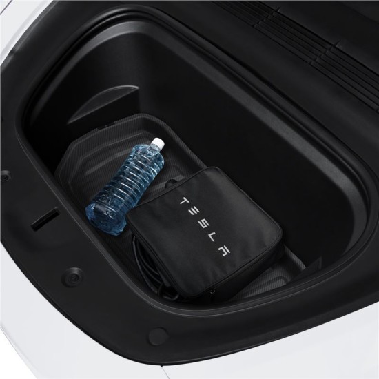 Covoras portbagaj fata (frunk) Spigen pentru Tesla Model Y, negru (Accesorii auto, ACP06529) by www.silkase.ro