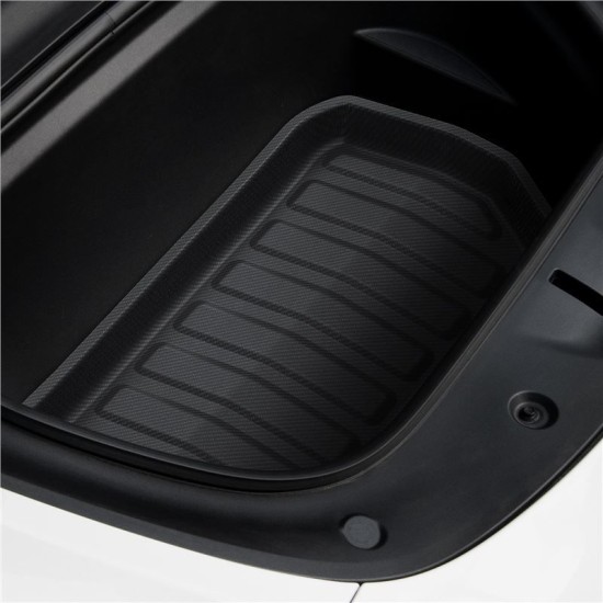 Covoras portbagaj fata (frunk) Spigen pentru Tesla Model Y, negru (Accesorii auto, ACP06529) by www.silkase.ro