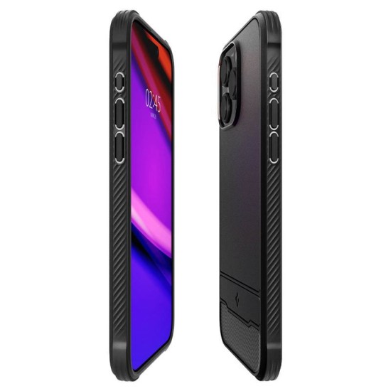 Carcasa Spigen Rugged Armor MagSafe pentru Apple Iphone 15 Pro Max, negru mat (Spigen, iPhone 15 Pro Max) by www.silkase.ro Carcasa Spigen Rugged Armor MagSafe pentru Apple Iphone 15 Pro Max, negru mat (iPhone 15 Pro Max, ACS06561) by www.silkase.ro