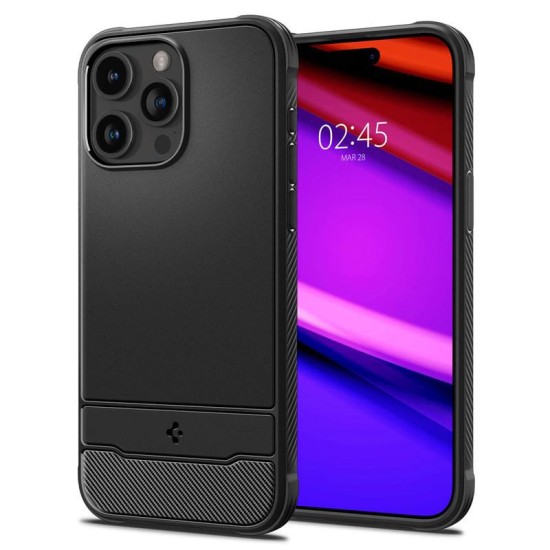 Carcasa Spigen Rugged Armor MagSafe pentru Apple Iphone 15 Pro Max, negru mat (Spigen, iPhone 15 Pro Max) by www.silkase.ro Carcasa Spigen Rugged Armor MagSafe pentru Apple Iphone 15 Pro Max, negru mat (iPhone 15 Pro Max, ACS06561) by www.silkase.ro