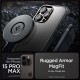 Carcasa Spigen Rugged Armor MagSafe pentru Apple Iphone 15 Pro Max, negru mat (Spigen, iPhone 15 Pro Max) by www.silkase.ro Carcasa Spigen Rugged Armor MagSafe pentru Apple Iphone 15 Pro Max, negru mat (iPhone 15 Pro Max, ACS06561) by www.silkase.ro