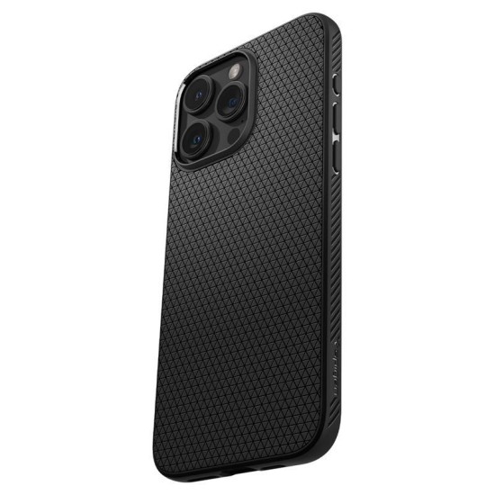 Husa Spigen Liquid Air compatibila cu iPhone 15 Pro Max Matte Black (Spigen, iPhone 15 Pro Max) by www.silkase.ro Husa Spigen Liquid Air compatibila cu iPhone 15 Pro Max Matte Black (iPhone 15 Pro Max, ACS06562) by www.silkase.ro