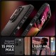 Husa Spigen Liquid Air compatibila cu iPhone 15 Pro Max Matte Black (Spigen, iPhone 15 Pro Max) by www.silkase.ro Husa Spigen Liquid Air compatibila cu iPhone 15 Pro Max Matte Black (iPhone 15 Pro Max, ACS06562) by www.silkase.ro