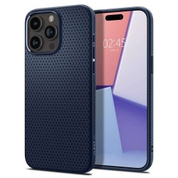 Carcasa Spigen Liquid Air MagSafe pentru Apple Iphone 15 Pro Max, albastru navy