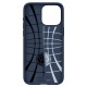 Carcasa Spigen Liquid Air MagSafe pentru Apple Iphone 15 Pro Max, albastru navy (iPhone 15 Pro Max, ACS06563) by www.silkase.ro