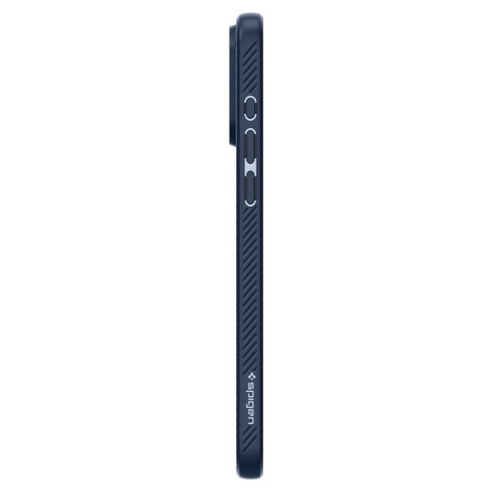 Carcasa Spigen Liquid Air MagSafe pentru Apple Iphone 15 Pro Max, albastru navy (iPhone 15 Pro Max, ACS06563) by www.silkase.ro